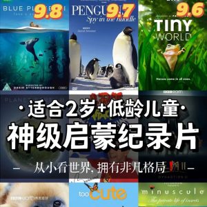 200多部严选bbc儿童纪录片大合集地球脉动蓝色星球王朝猎捕等国语高清纪录片