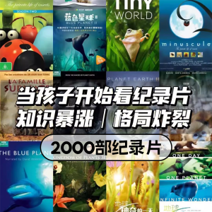 大语文/小四门/国学动画/历史典故+全学科儿童纪录片2000+部大合集